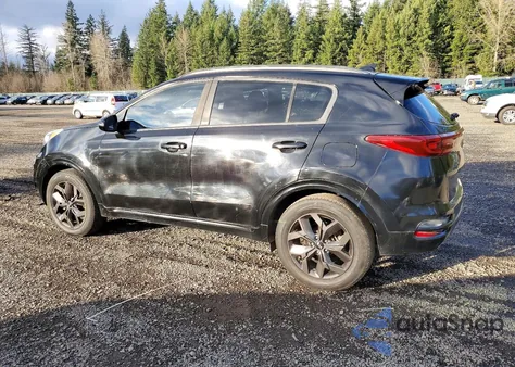 2020 Kia Sportage S from USA, damaged, VIN KNDP6CAC4L7651554